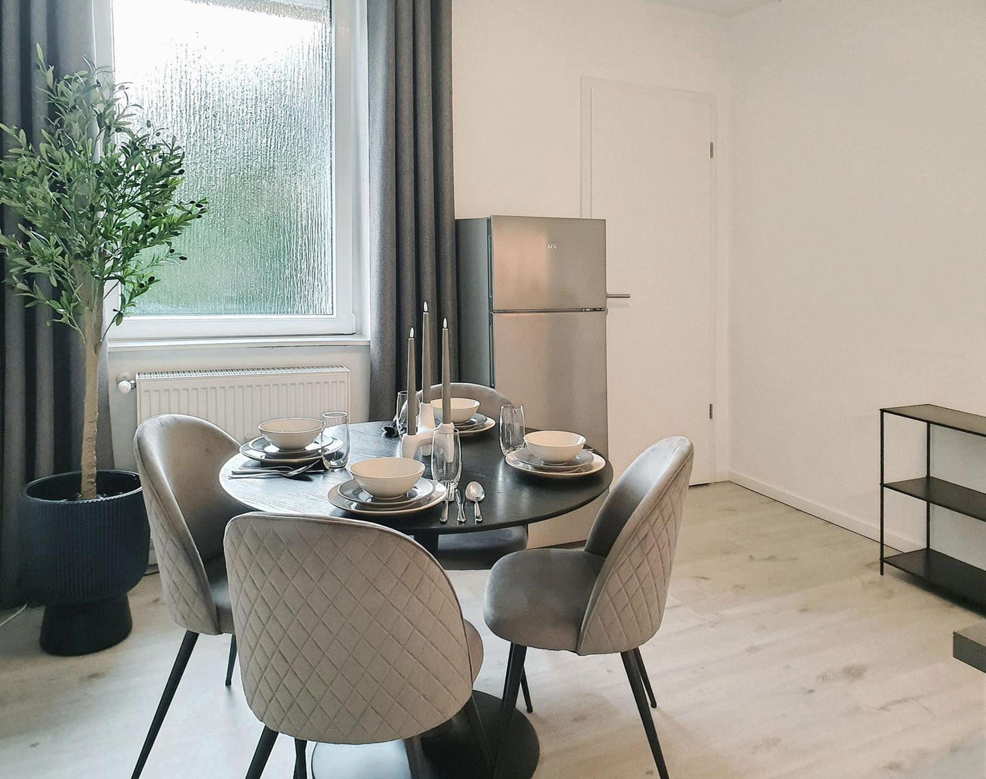 Livation - Apartments Hamm-Mitte - 2 Zi - Nespresso - Smarttv - Freewifi - Ausgestattete Kueche - 24H Check-In - Bis 4 Pers Pro Apartment Hamm  Kültér fotó