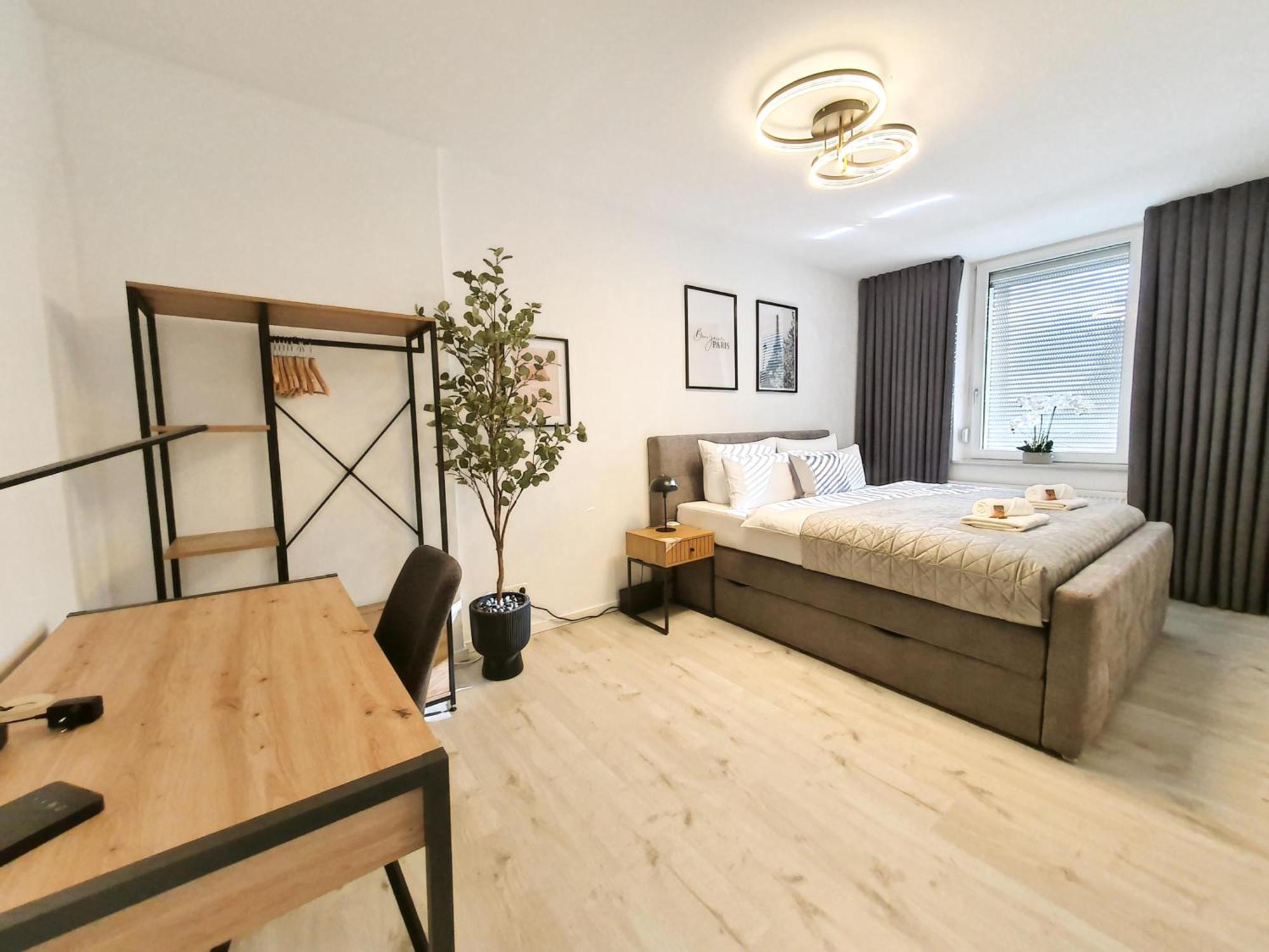 Livation - Apartments Hamm-Mitte - 2 Zi - Nespresso - Smarttv - Freewifi - Ausgestattete Kueche - 24H Check-In - Bis 4 Pers Pro Apartment Hamm  Kültér fotó